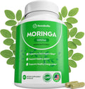 Moringa capsules 60 count supplement bottle