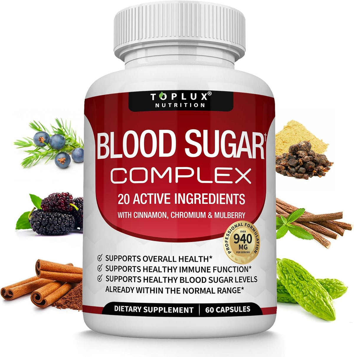 Blood Sugar Complex supplement 60 capsules