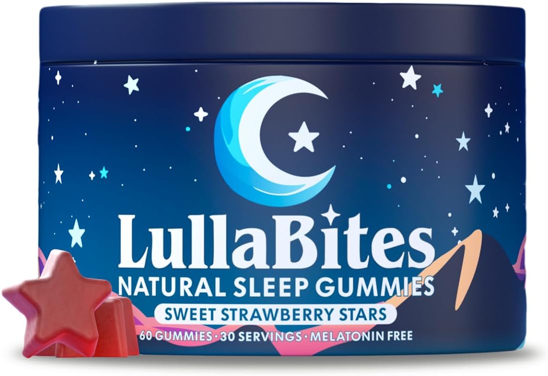 LullaBites gummies 60 count bottle