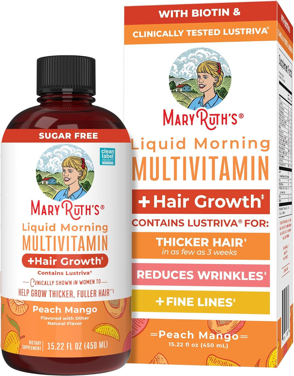 MaryRuth's liquid multivitamin 15.22 fl oz bottle