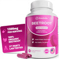 Organic beet root capsules 60 count bottle