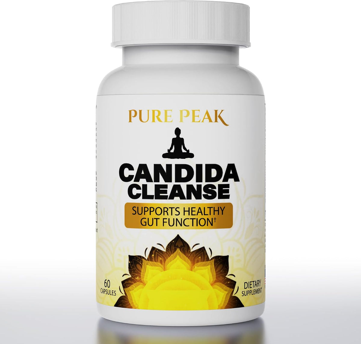 Herbal blend supplement 60 capsules bottle