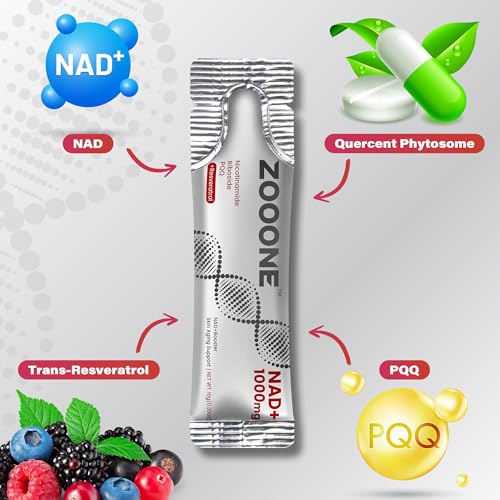 NAD+ Drink Mix 30 Sachets | Berry Flavoured NR Powder Beverage Stylish Shop