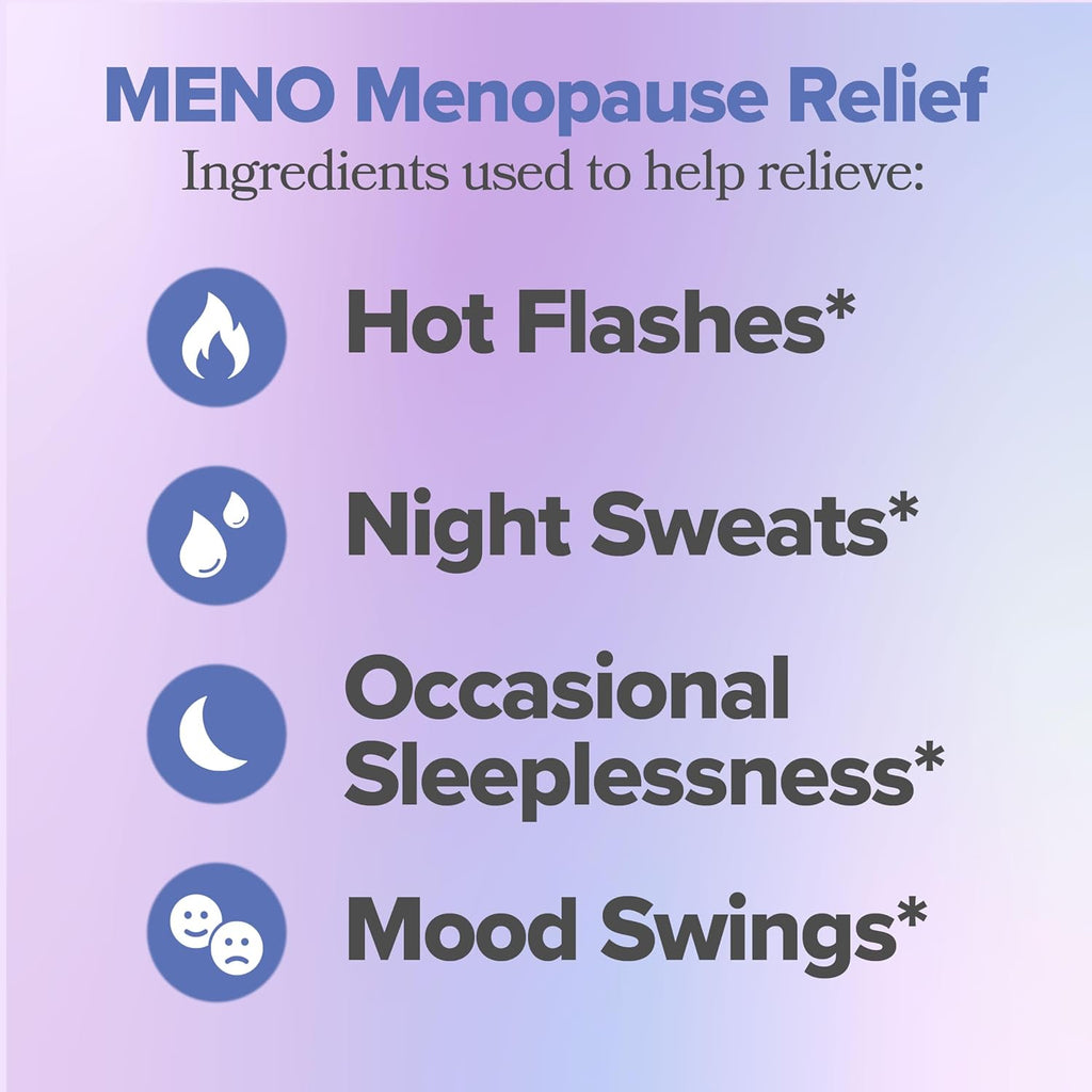 O Positiv MENO Women's Supplement 60 Capsules | Hormone-Free Daily Capsules
