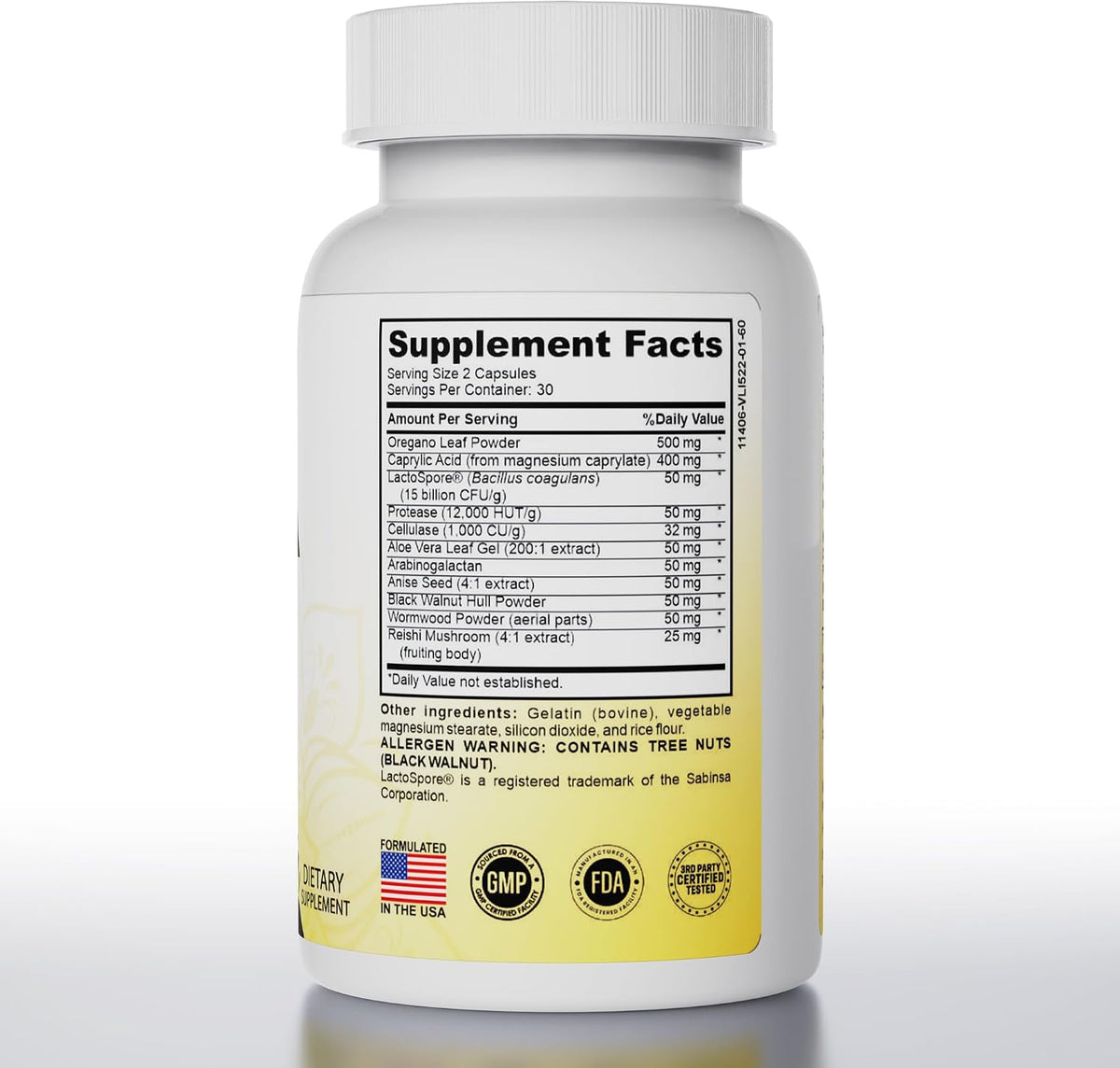 Herbal Blend Capsules 60 Count | Daily Supplement with Botanical Extracts Stylish Shop