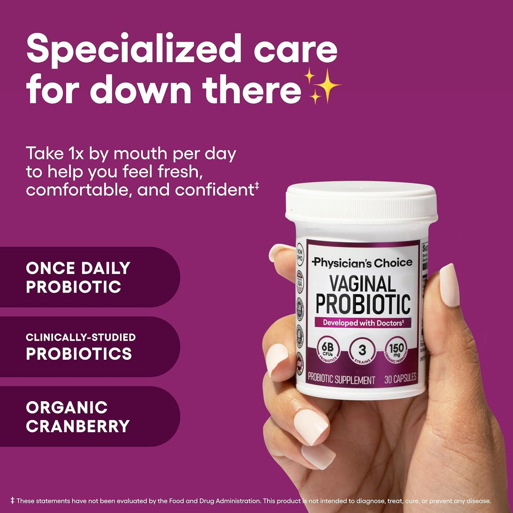 Physician's Choice Women's Probiotics 30 Capsules | Daily Probiotic for Women Stylish Shop