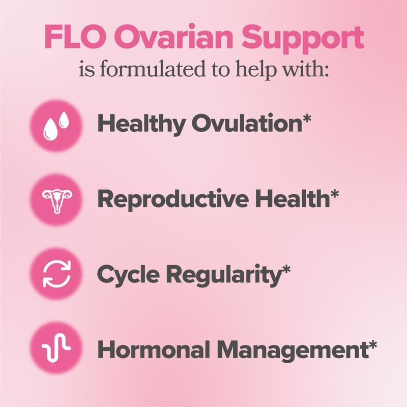 O Positiv FLO Women's Supplement 90 Capsules | Daily Capsules with DIM