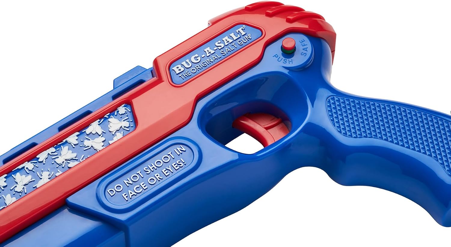 BUG-A-SALT Salt War Freedom 3.0 – Salt Fly Swatter Gun with Cross-Bolt Safety