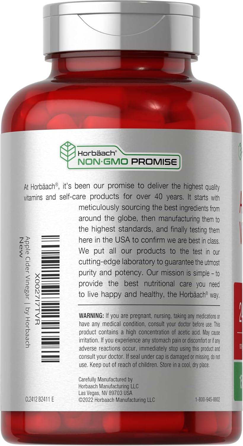 Apple Cider Vinegar Capsules 150 Count | 2400mg ACV Supplement Stylish Shop
