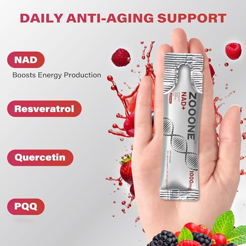 NAD+ Drink Mix 30 Sachets | Berry Flavoured NR Powder Beverage Stylish Shop