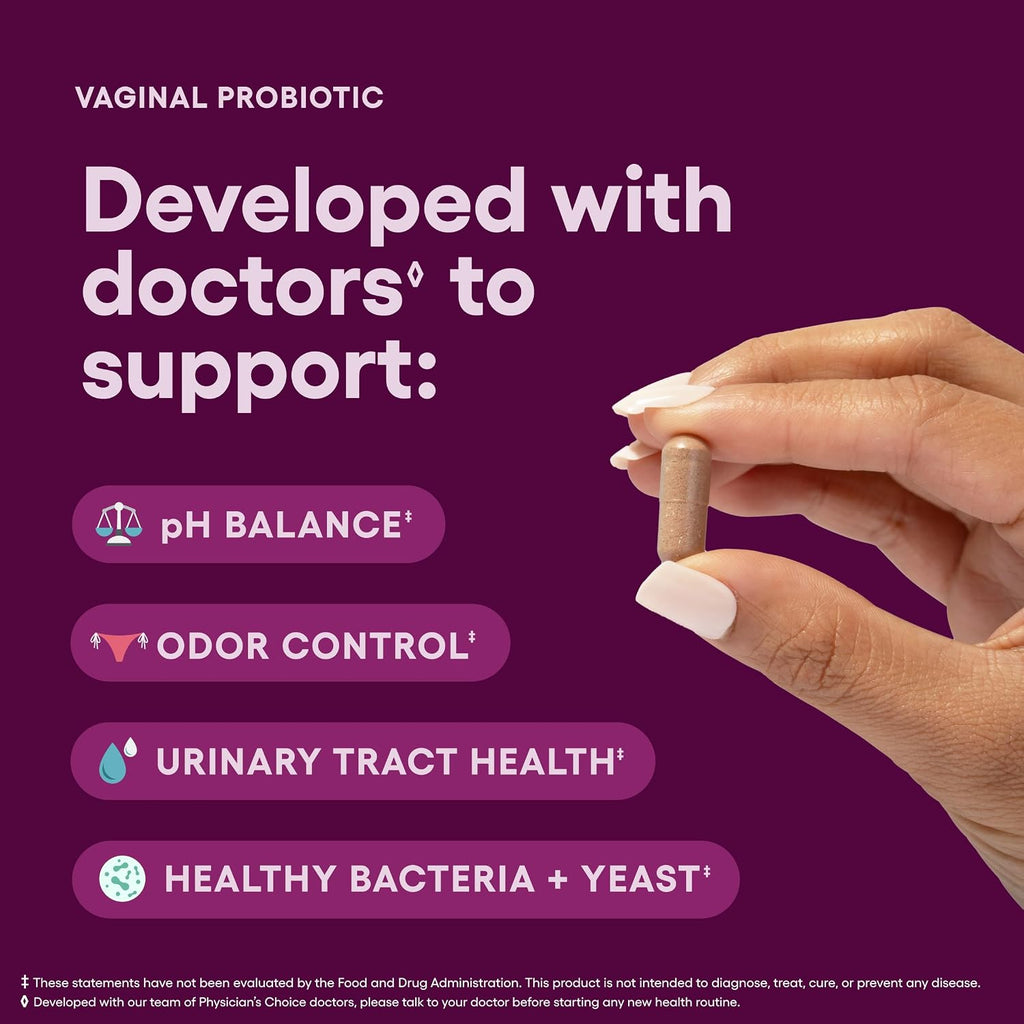 Physician's Choice Women's Probiotics 30 Capsules | Daily Probiotic for Women Stylish Shop