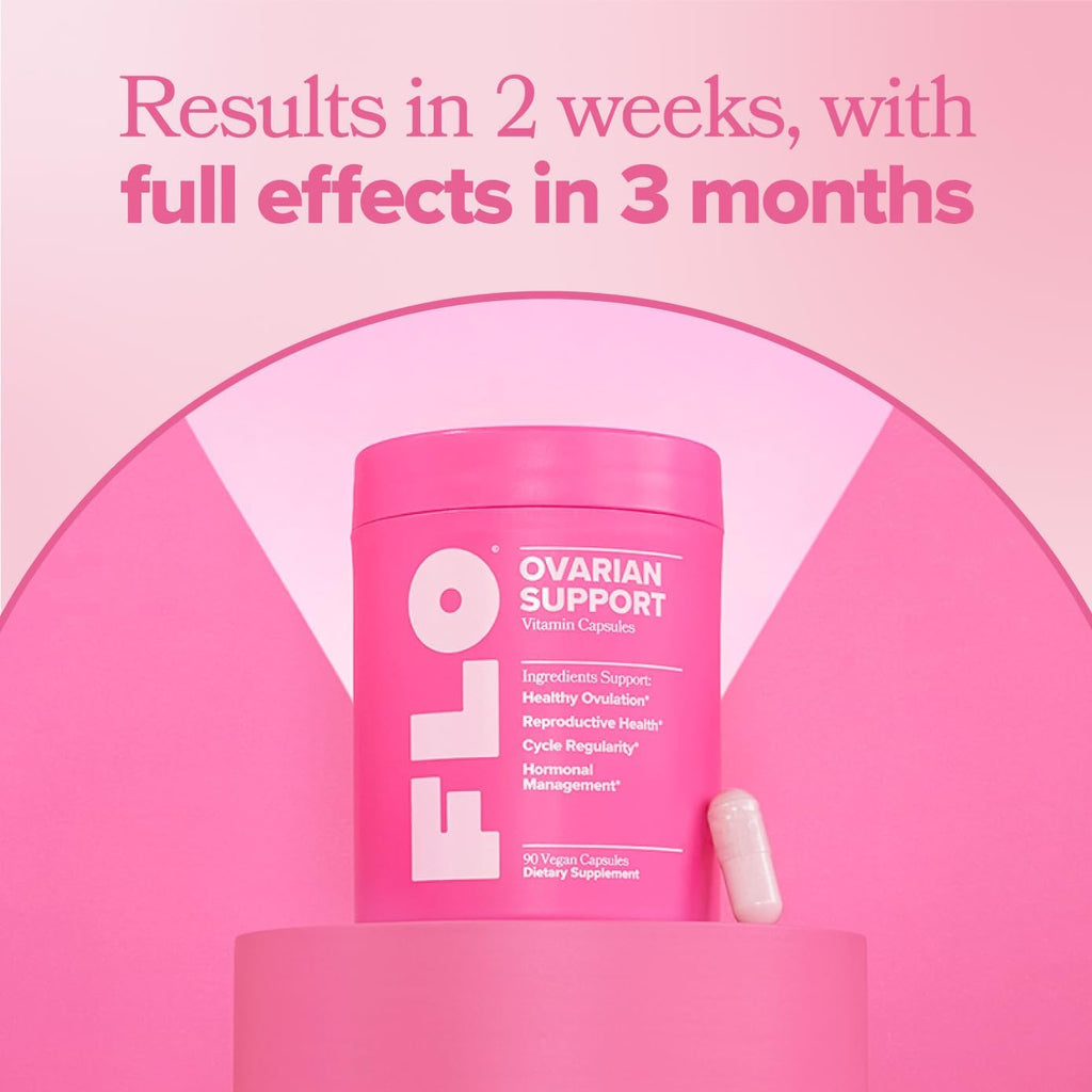 O Positiv FLO Women's Supplement 90 Capsules | Daily Capsules with DIM