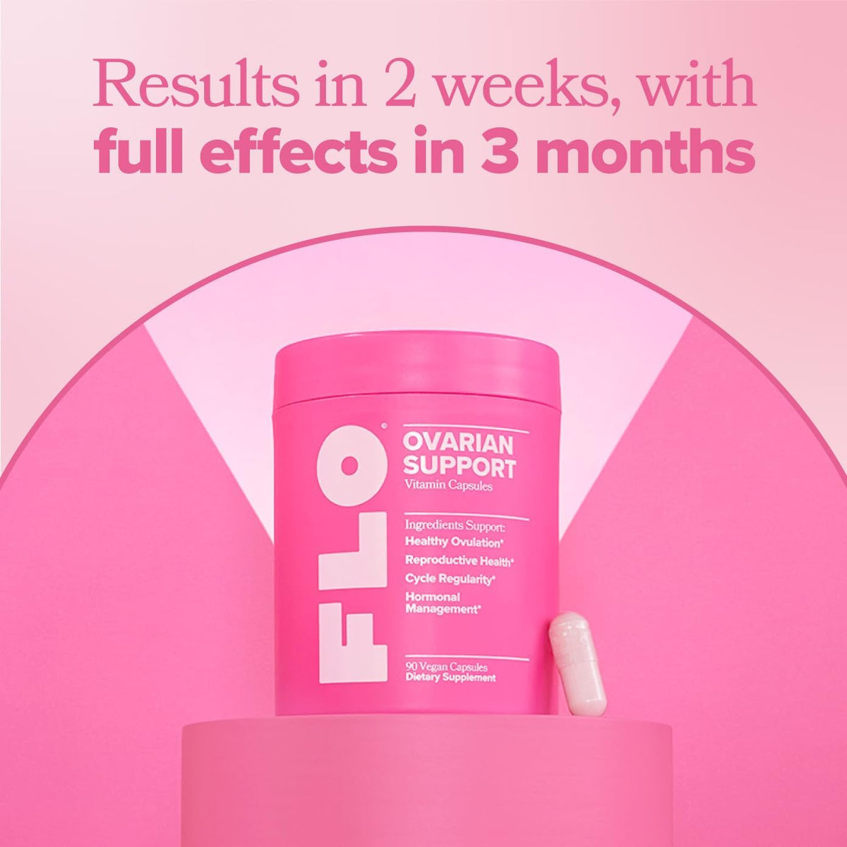 O Positiv FLO Women's Supplement 90 Capsules | Daily Capsules with DIM