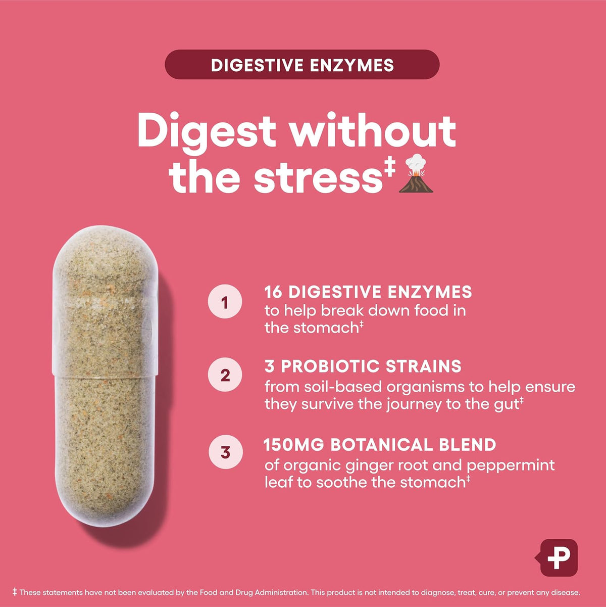 Digestive Enzyme Supplement 60 Capsules | 16 Enzymes with Prebiotics & Probiotics Stylish Shop