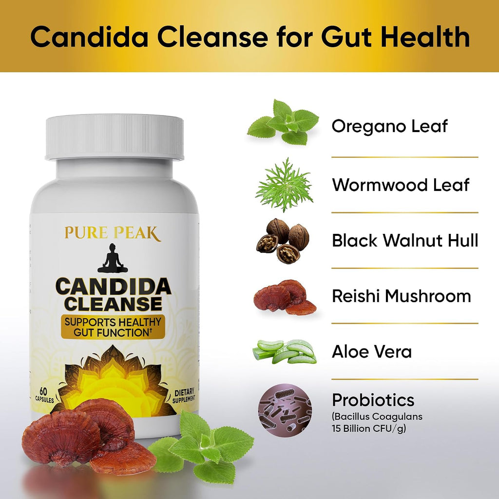 Herbal Blend Capsules 60 Count | Daily Supplement with Botanical Extracts Stylish Shop