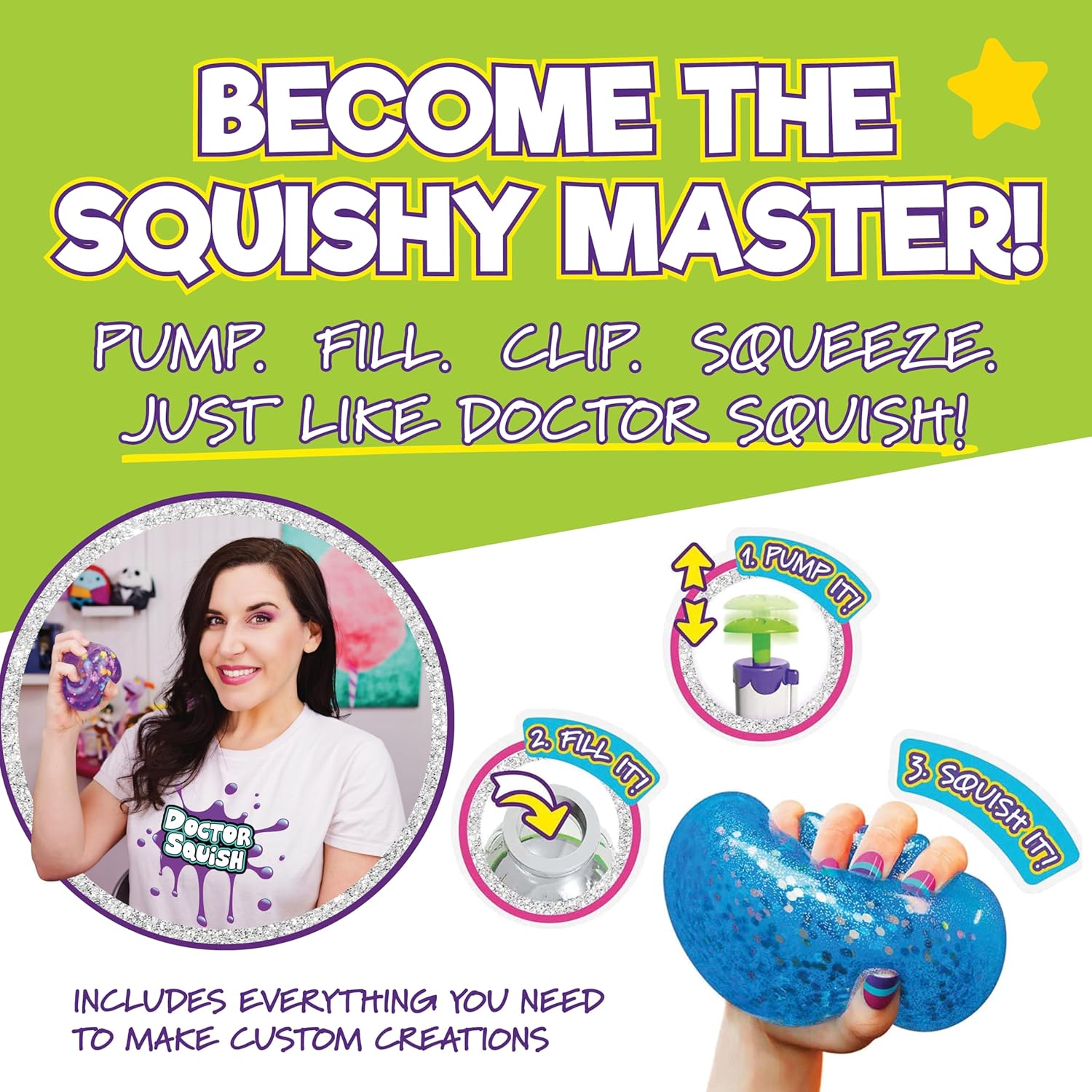 Doctor Squish Squishy Maker Station – DIY Make Your Own Squishies Kit