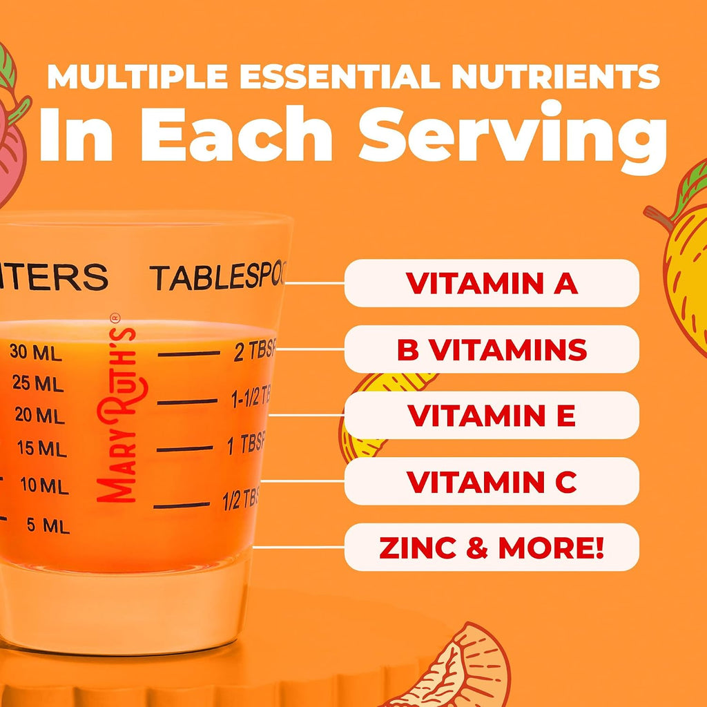 MaryRuth's Liquid Multivitamin 15.22 fl oz | Daily Liquid Vitamin Supplement Stylish Shop