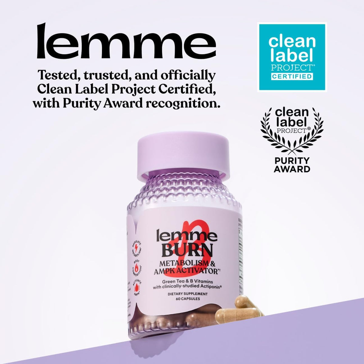 Lemme Burn Capsules 60 Count | Daily Supplement Stylish Shop