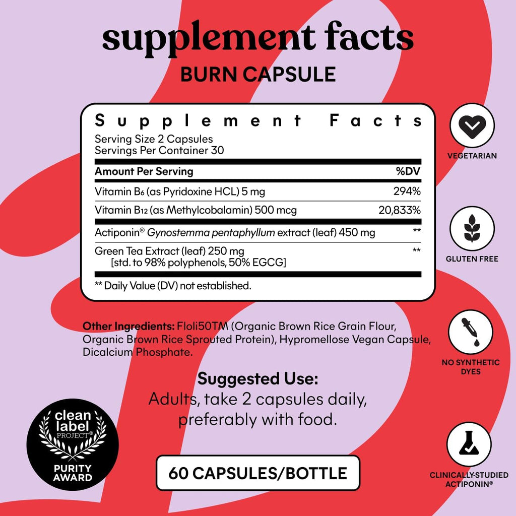 Lemme Burn Capsules 60 Count | Daily Supplement Stylish Shop