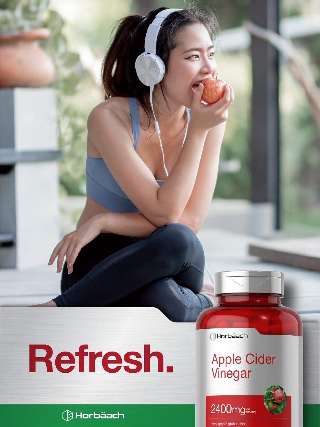 Apple Cider Vinegar Capsules 150 Count | 2400mg ACV Supplement Stylish Shop