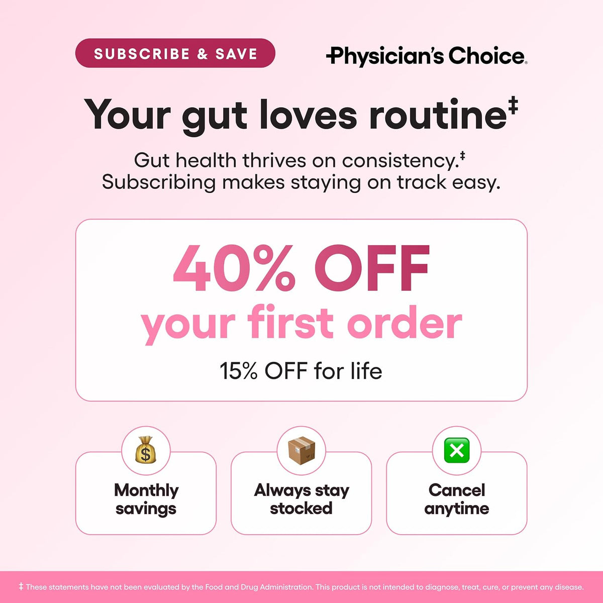 Women's Probiotics 50 Billion CFU | 30 Capsules Daily Probiotic Supplement Stylish Shop