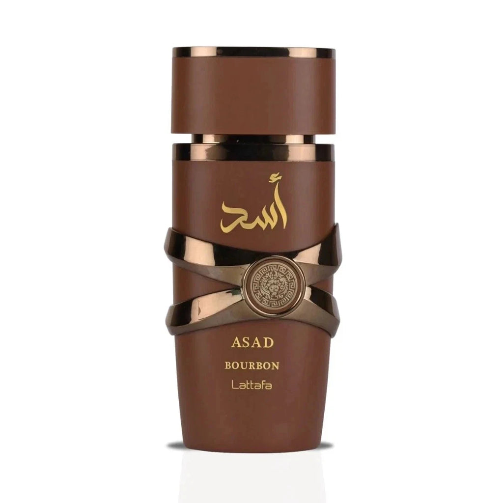 Lattafa Asad Bourbon Eau de Parfum Spray 100ml (3.4 oz) – Unisex Fragrance