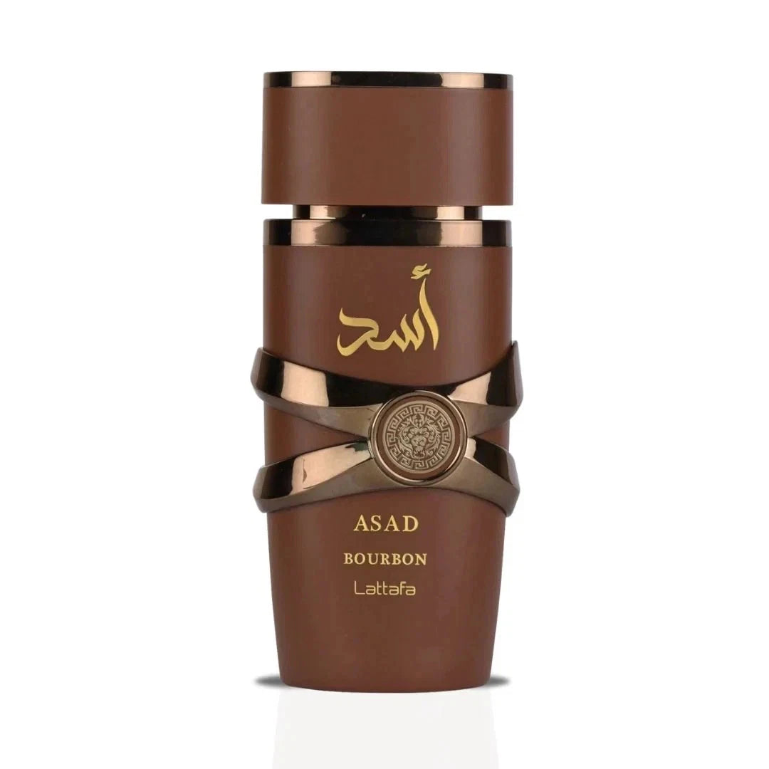 Lattafa Asad Bourbon Eau de Parfum Spray 100ml (3.4 oz) – Unisex Fragrance