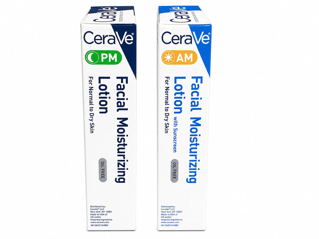CeraVe AM Facial Moisturizing Lotion with Sunscreen SPF 30 – 3 oz (2 Pack)