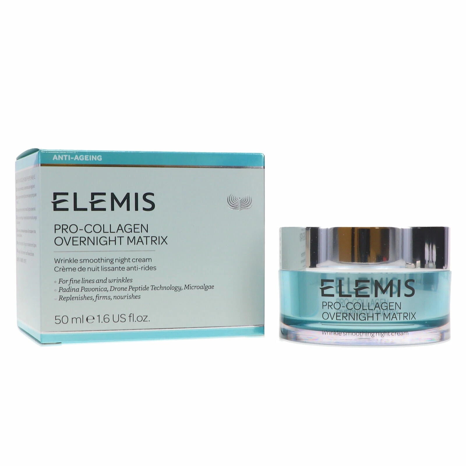 Elemis Pro-Collagen Overnight Matrix Cream – 50 ml / 1.6 oz | New Box | 100% Authentic